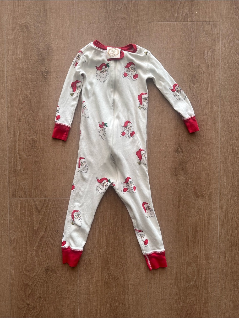 TBBC Santa pajamas 2T